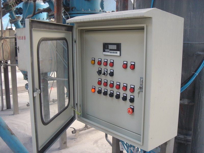 廣州恒運(yùn)電廠現(xiàn)場控制箱